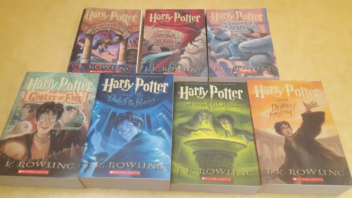 Scholastic Harry Potter 1~7부